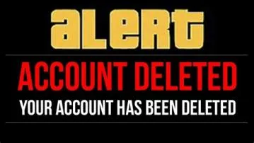 How to delete a gta 5 account?