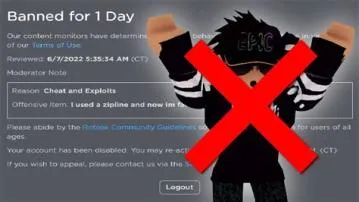 Can you get banned on roblox for false reporting?