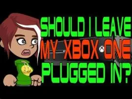 Is it ok to leave xbox one plugged in?