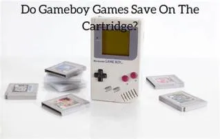 Do ds games save to the cartridge?