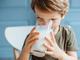 Who was the first human to drink milk?