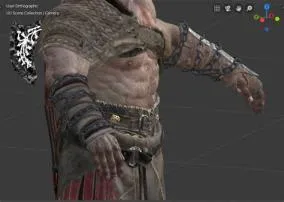 Why does kratos hide his wrists?