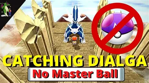 Is it possible to catch dialga without master ball