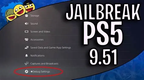 What happens when you jailbreak a ps5