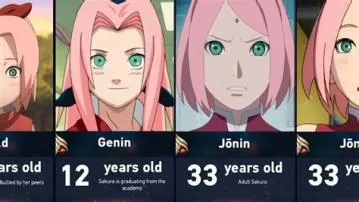 Is sakura older than 18?