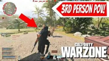 Why is warzone in 3rd person?