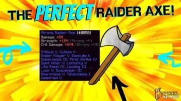 How do you unlock raiders axe?