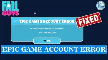 Does epic account expire?