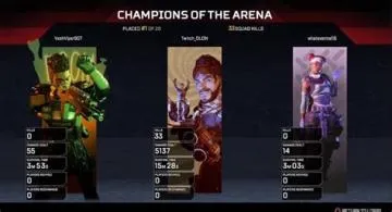 What is the most kills on a single character apex?