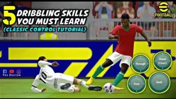 How to do skill moves in efootball 2023 mobile?