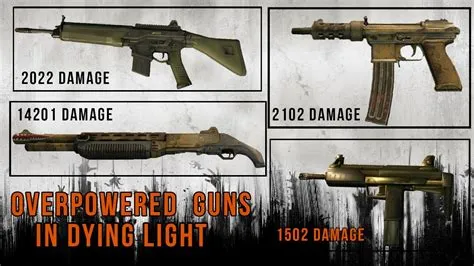 Is there guns in dying light 2