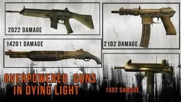 Is there guns in dying light 2?