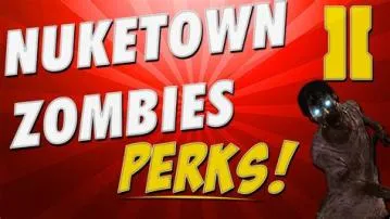 How often do perks fall in nuketown zombies?