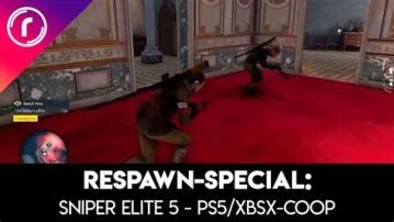 Is sniper elite 5 crossplay co-op?