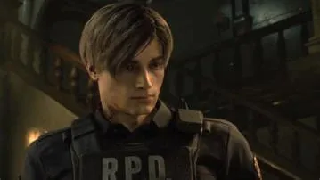Was leon hungover in re2?