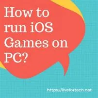 Can i play ios games on my pc?