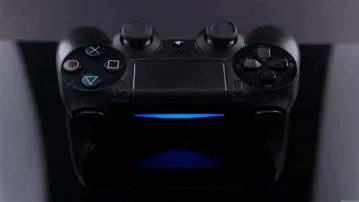 Why is my ps4 controller flashing blue?