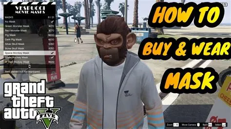 Can you buy masks in gta 4
