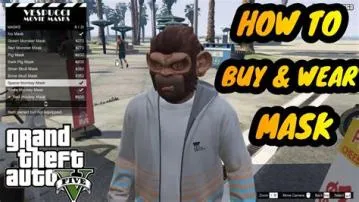 Can you buy masks in gta 4?