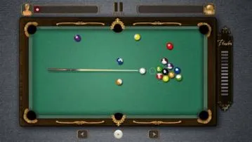 When did pool become a game?