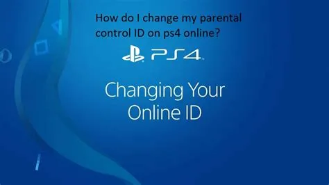 How do i change my childs account to a parent account on ps4