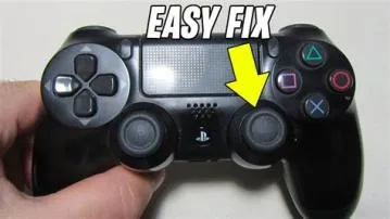 Why is my brand new ps4 controller drifting?