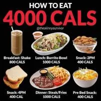 Is 4000 calories a lot to burn?