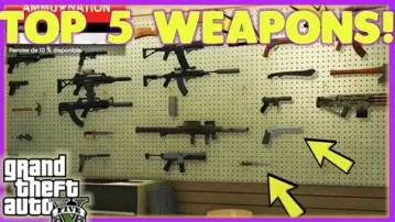 How to get free weapons in gta 5 story mode?