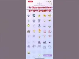 Why is ditto banned?