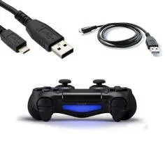 Can a micro usb charge a ps4 controller?