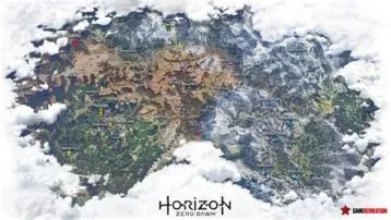 Which horizon game map is bigger?