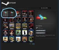 What do you do with gems on steam?