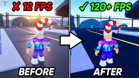 Why do my fps drop in roblox