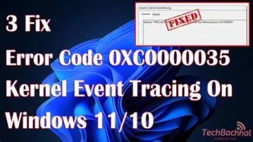 What is error 0xc0000035 windows 11?