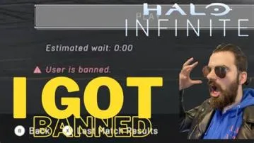 Can you get banned in halo infinite?