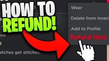 Can robux be refunded?