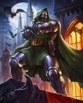 How strong is dr. doom without armor?