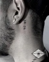 What does the number 13 tattoo mean on your neck?