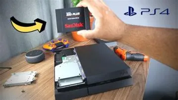 Can i put an ssd in my ps4?