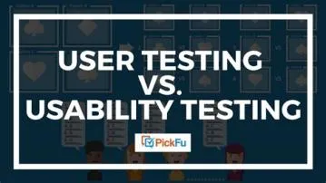 What is user testing in games?