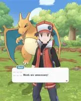 Why cant red talk in pokemon?