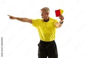 Can a referee get a yellow card?