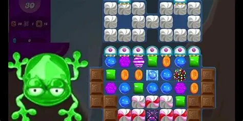 How do you make a frog full in candy crush