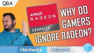 Why do gamers prefer nvidia over amd?