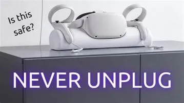 Is it ok to leave oculus quest 2 plugged in overnight?