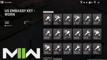 Can you lose keys in cod dmz?