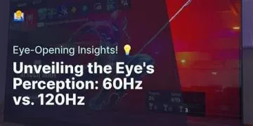 Can the human eye tell the difference between 60hz and 120hz?