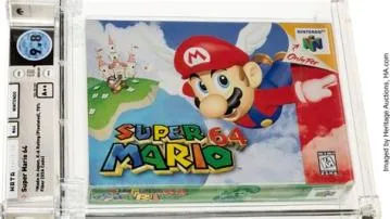 How much did super mario 64 sell for?