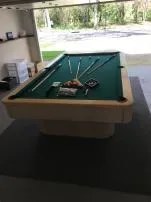 Can you put a snooker table in a garage?
