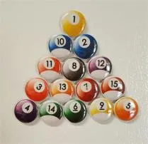 Do pool balls have magnets?